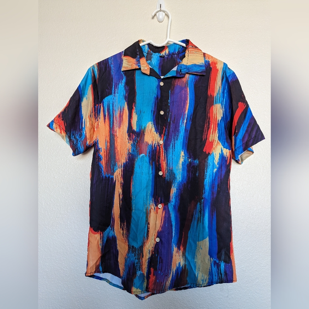 Multi-color Button Up (FINAL PRICE)